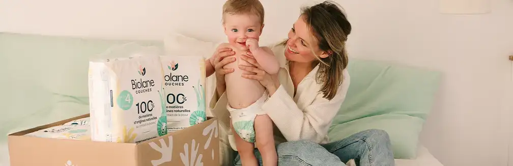 Mom with baby